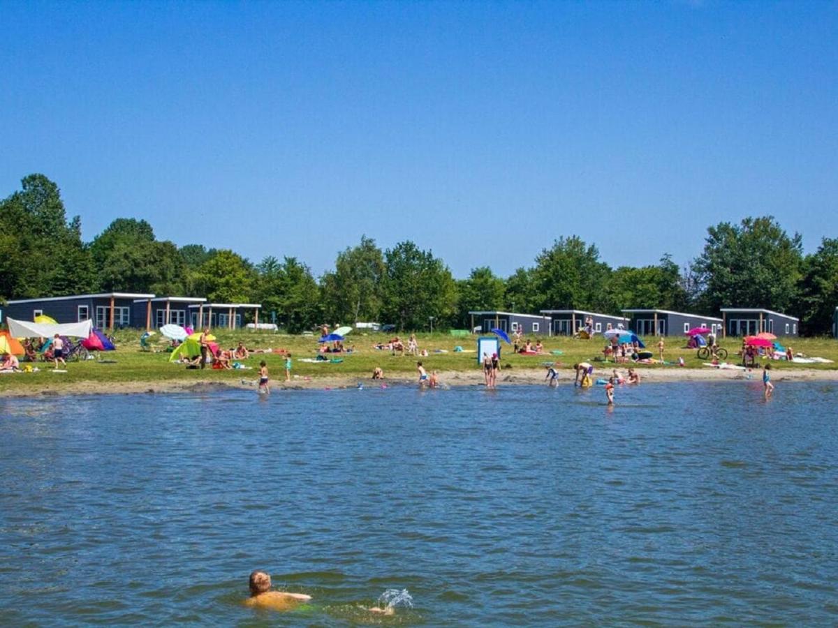 Chalet Op Camping Lauwersoog Met 3 Slaapkamers En Vaatwasser - Joycasa Extérieur photo